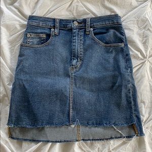 Aritzia Wilfred Free Denim Skirt